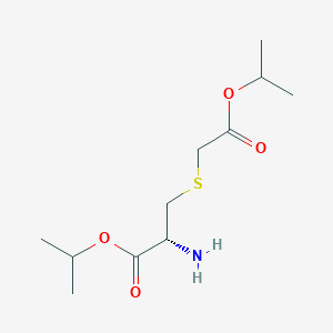 molecular formula C11H21NO4S B13406420 Carbocisteine Diisopropyl Ester 