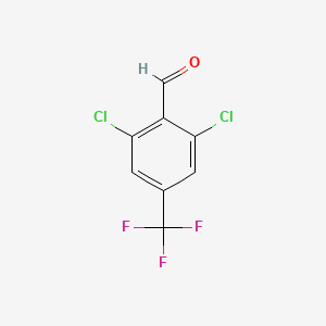 2,6-Dichloro-4-(trifluoromethyl)benzaldehyde