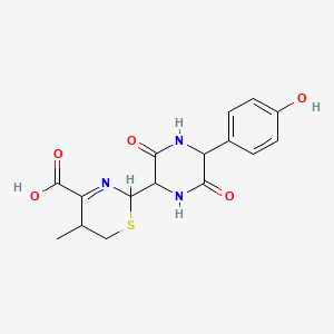 molecular formula C16H17N3O5S B13406534 Cefadroxil Impurity C 