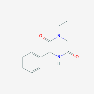 1-Ethyl-3-phenylpiperazine-2,5-dione