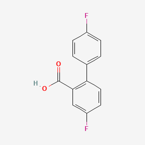 4,4'-Difluoro-[1,1'-biphenyl]-2-carboxylic acid