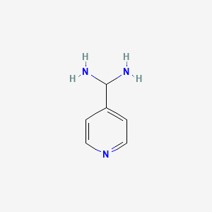 molecular formula C6H9N3 B13406700 4-Diaminomethylpyridine 
