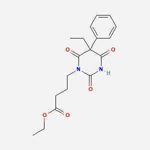molecular formula C18H22N2O5 B13406761 Phenobarbital 1-Diethyl Butyrate 
