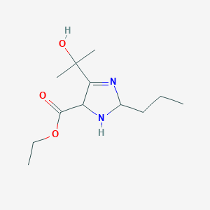 molecular formula C12H22N2O3 B13406782 4-(1-Hydroxy-1-methylethyl)-2-propyl- 