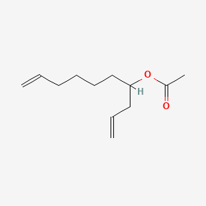 molecular formula C12H20O2 B13406877 1,9-Decadien-4-ol 4-Acetate 