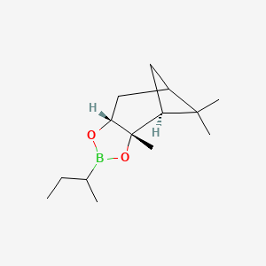 molecular formula C14H25BO2 B13406950 N-Butane-2-boronic acid (1S,2S,3R,5S)-(+)-2,3-pinanediol ester 