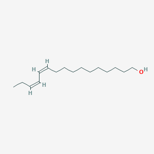 molecular formula C16H30O B013407 (11Z,13Z)-hexadeca-11,13-dien-1-ol CAS No. 71720-83-7