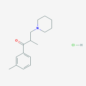 molecular formula C16H24ClNO B13407126 3-Tolperisone Hydrochloride 