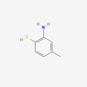 molecular formula C7H9NS B1340713 2-Amino-4-methylbenzenethiol CAS No. 31183-81-0