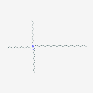 molecular formula C45H94N+ B13407153 N,N,N-Trinonyloctadecan-1-aminium CAS No. 71843-89-5