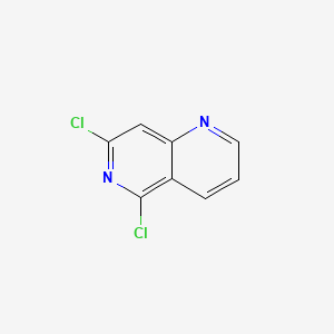 molecular formula C8H4Cl2N2 B1340720 5,7-Dichloro-1,6-naphthyridine CAS No. 337958-60-8