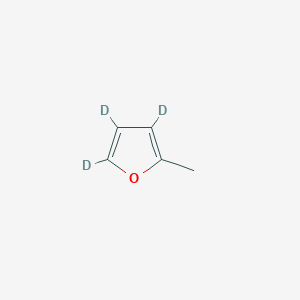 molecular formula C5H6O B13407293 2-Methylfuran-d3 