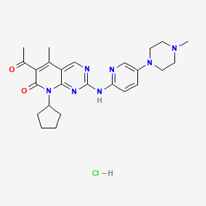 molecular formula C25H32ClN7O2 B13407344 N-Methyl Palbociclib Hydrochloride 