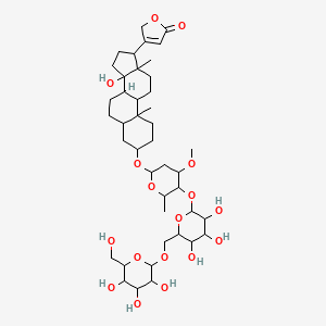 molecular formula C42H66O17 B13407478 Echugin CAS No. 9007-56-1