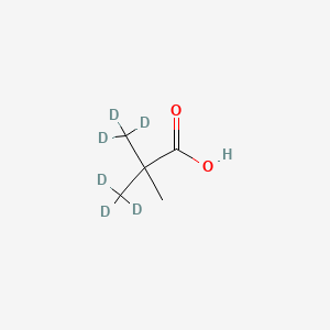 molecular formula C5H10O2 B13407486 Pivalic-d6 Acid 