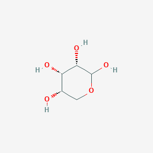 molecular formula C5H10O5 B13407541 L-ribopyranose 