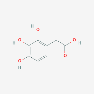 molecular formula C8H8O5 B13407547 (2,3,4-Trihydroxyphenyl)acetic acid CAS No. 26446-57-1