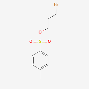 molecular formula C10H13BrO3S B13407701 3-Bromopropyl 4-methylbenzene-1-sulfonate CAS No. 81055-36-9