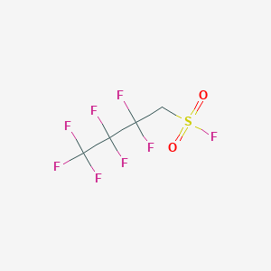 molecular formula C4H2F8O2S B13407762 2,2,3,3,4,4,4-Heptafluorobutane-1-sulfonyl fluoride 