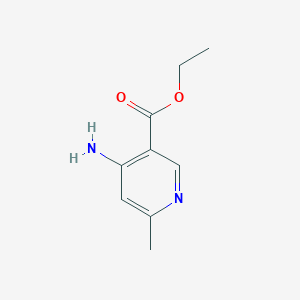 molecular formula C9H12N2O2 B13407839 Ethyl 4-amino-6-methylnicotinate 