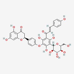 molecular formula C36H32O15 B13407871 Occidentoside CAS No. 77782-91-3