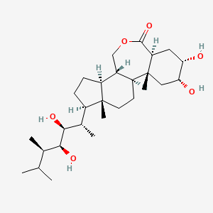 molecular formula C28H48O6 B13407902 tris-Epibrassinolide CAS No. 78821-42-8