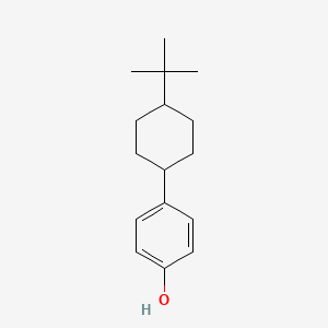 molecular formula C16H24O B13407925 4-(4-Tert-butylcyclohexyl)phenol CAS No. 266338-16-3