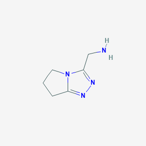 (6,7-Dihydro-5H-pyrrolo[2,1-c][1,2,4]triazol-3-yl)methanamine