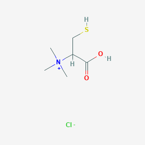 molecular formula C6H14ClNO2S B13408085 Cysteine Betaine 