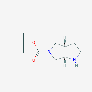 (3aS,6aS)-tert-butyl hexahydropyrrolo[3,4-b]pyrrole-5(1H)-carboxylate