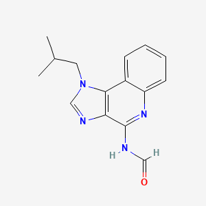 molecular formula C15H16N4O B13408398 N-Formyl Imiquimod 