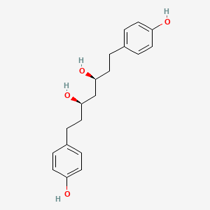 molecular formula C19H24O4 B13408485 meso-Hannokinol 