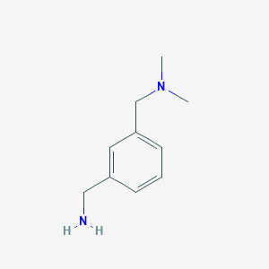 molecular formula C10H16N2 B1340853 3-Dimethylaminomethyl-benzylamine CAS No. 246258-97-9