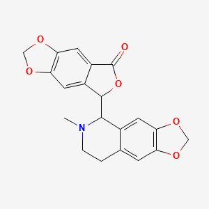 molecular formula C20H17NO6 B13408576 Decumbenine 