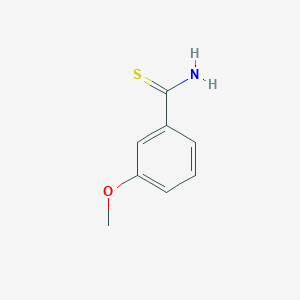 molecular formula C8H9NOS B134086 3-Methoxybenzothioamide CAS No. 64559-06-4