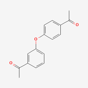 molecular formula C16H14O3 B13408637 3,4'-Diacetyldiphenyl Oxide 