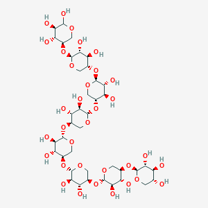 molecular formula C40H66O33 B13408807 Xylooctaose 