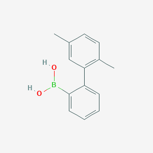 molecular formula C14H15BO2 B13408872 2',5'-Dimethylbiphenyl-2-ylboronic acid 