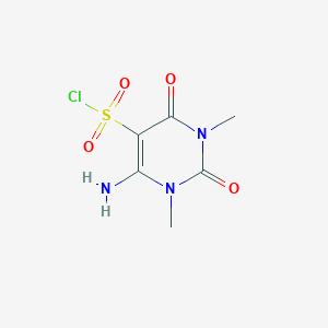 6-Amino-1,3-dimethyl-2,4-dioxo-1,2,3,4-tetrahydropyrimidine-5-sulfonyl chloride