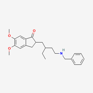molecular formula C24H31NO3 B13408974 Donepezil 2-Ethylbutyl 