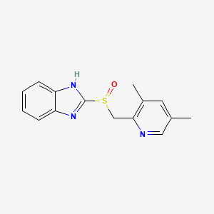 molecular formula C15H15N3OS B13409029 Des-Methoxy Esomeprazole 