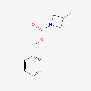 molecular formula C11H12INO2 B1340906 Benzyl 3-iodoazetidine-1-carboxylate CAS No. 939759-26-9