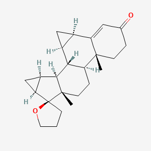 molecular formula C24H32O2 B13409063 5'-Deoxo Drospirenone 