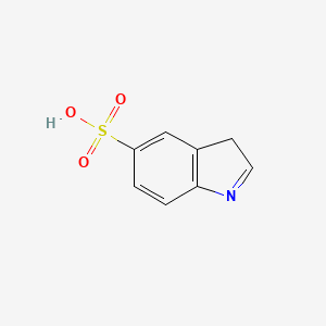 molecular formula C8H7NO3S B13409140 3H-Indole-5-sulfonic acid 