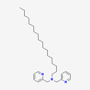 molecular formula C30H49N3 B13409180 Bis(2-pyridylmethyl)octadecylamine 