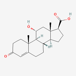 molecular formula C20H28O4 B13409263 11b-Hydroxyprogesterone 