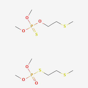 molecular formula C10H26O6P2S4 B13409359 Demephion CAS No. 8065-62-1