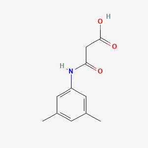 molecular formula C11H13NO3 B1340995 3-[(3,5-Dimethylphenyl)amino]-3-oxopropanoic acid CAS No. 95262-05-8