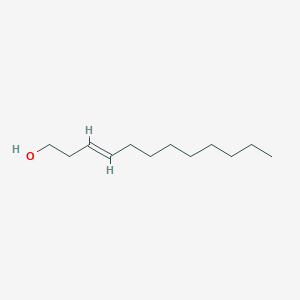 molecular formula C12H24O B013410 (E)-Dodec-3-en-1-ol CAS No. 68900-87-8