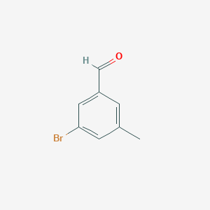 molecular formula C8H7BrO B1341060 3-Bromo-5-methylbenzaldehyde CAS No. 188813-04-9